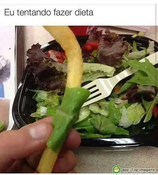 Tentando fazer dieta