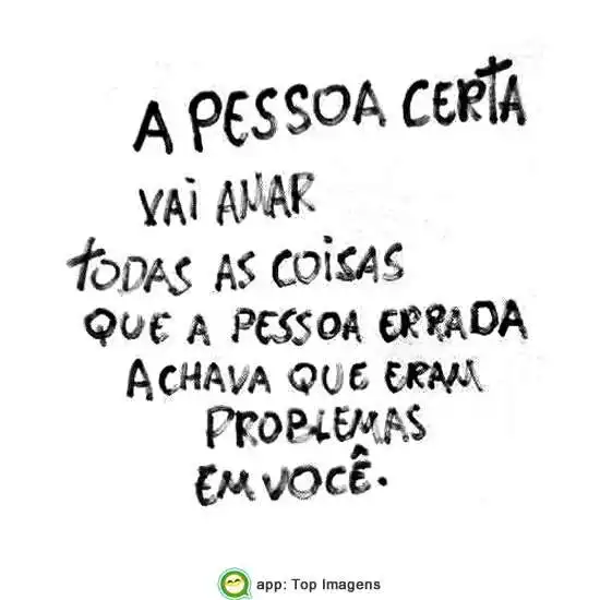 A pessoa certa