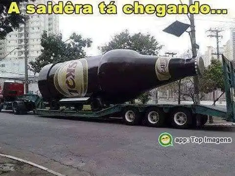A saideira tá chegando