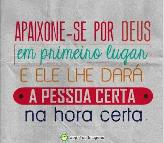 Apaixone-se por Deus