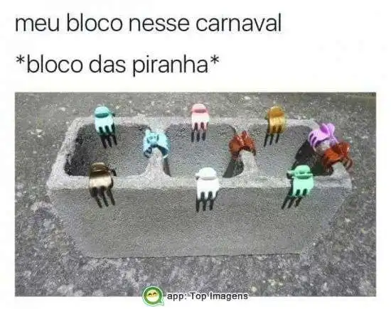 Bloco das piranhas