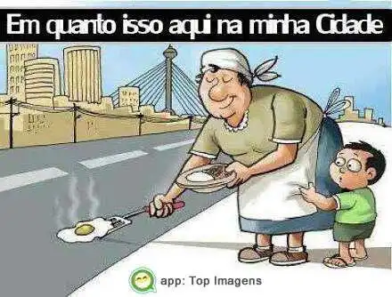 Calor na minha cidade