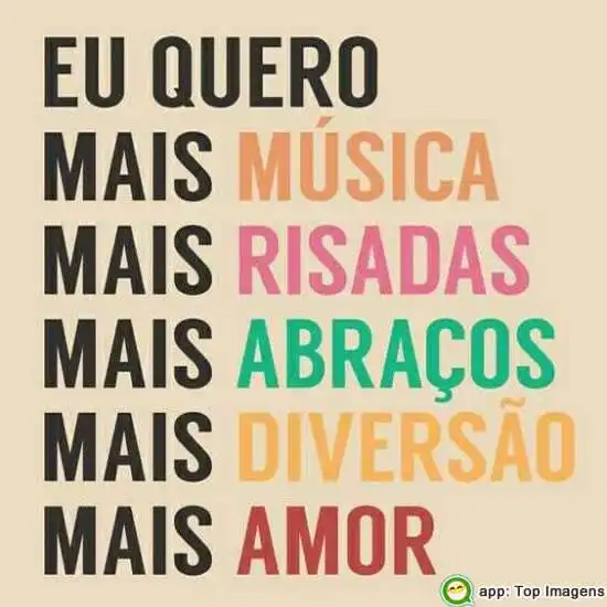 Eu quero mais