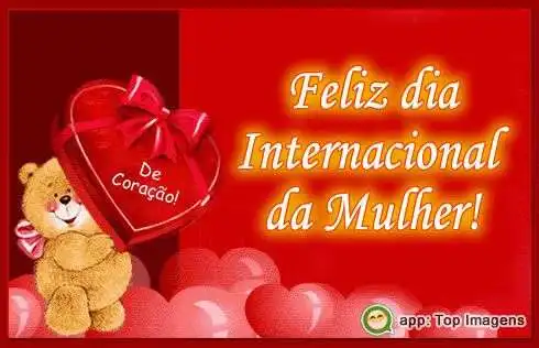 Feliz dia internacional da mulher