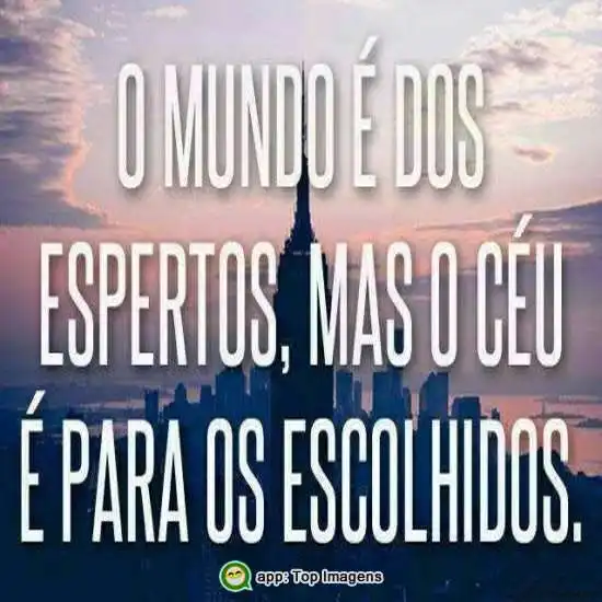 O mundo é dos espertos