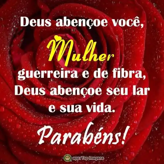 Parabéns mulher