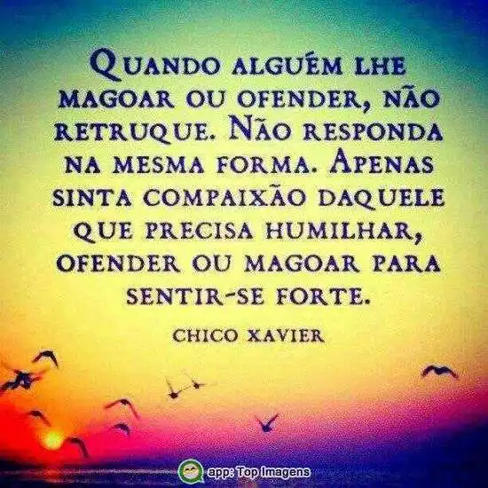 Quando alguém lhe magoar