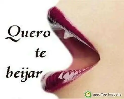 Quero te beijar