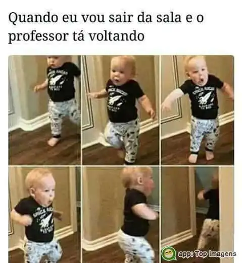 Saindo da sala de aula