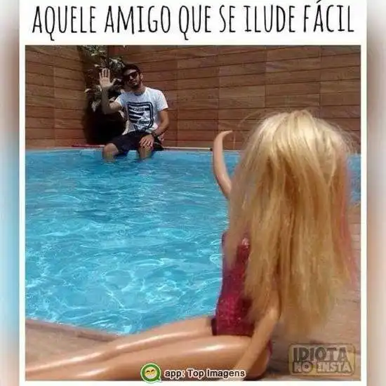 Aquele amigo que se ilude fácil
