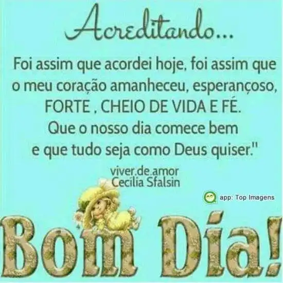 Bom dia