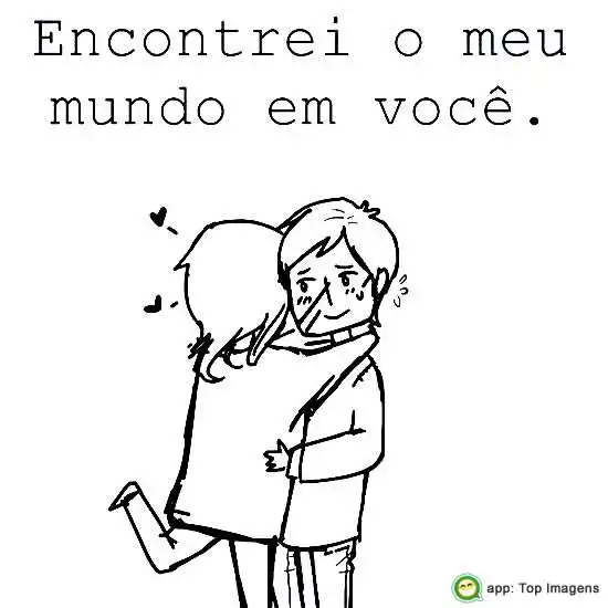 Encontrei meu mundo em você