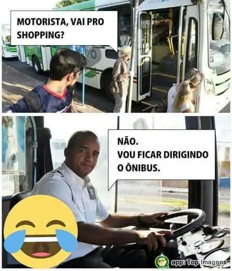 Motorista, vai pro shopping?