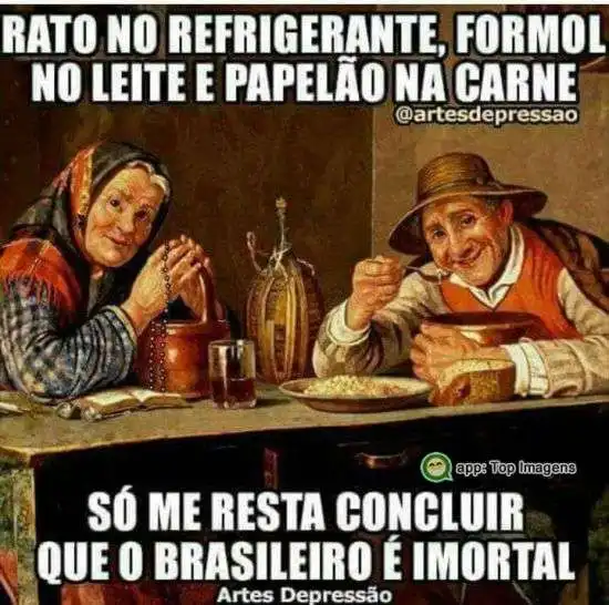 O brasileiro é imortal