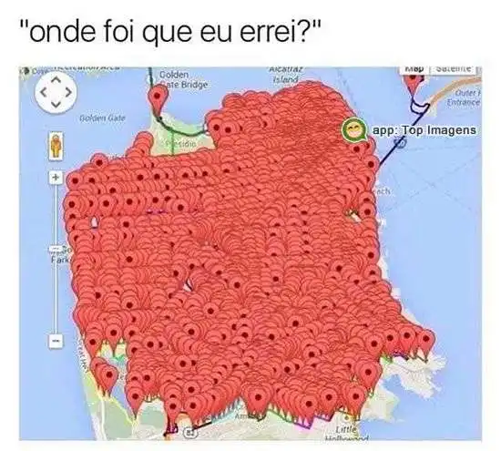 Onde foi que eu errei?