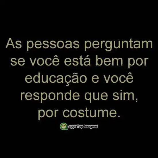 Responder por costume
