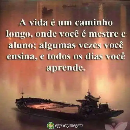 A vida é um caminho longo