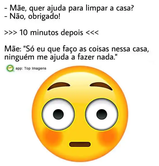 Ajudando a mãe
