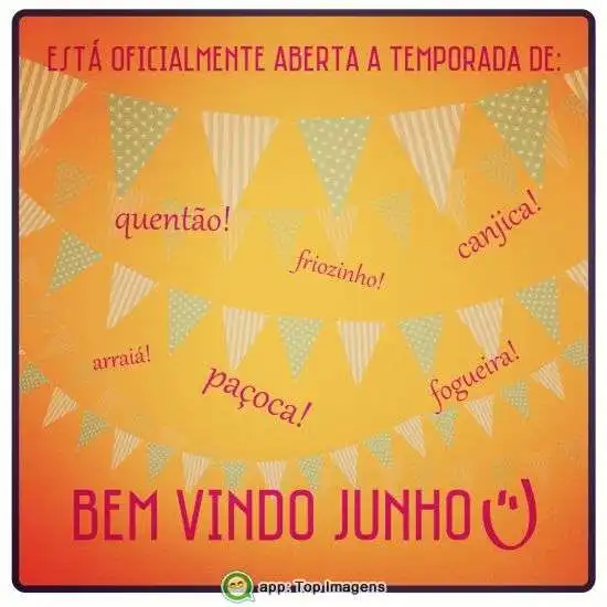 Bem-vindo junho