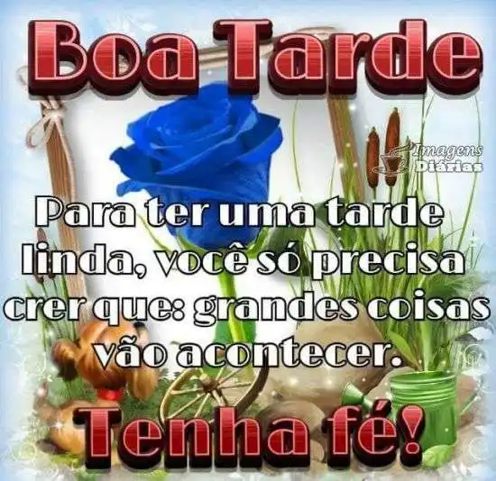 Boa tarde