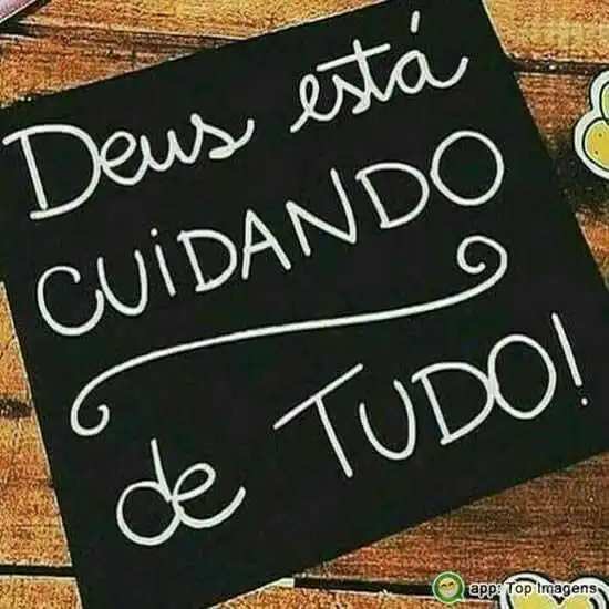 Deus está cuidando de tudo