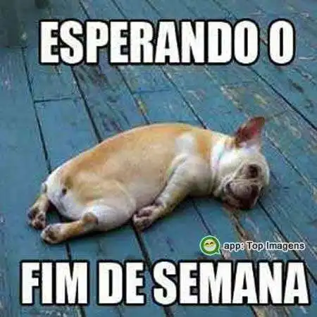 Esperando o fim de semana