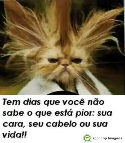 Não sei o que está puor