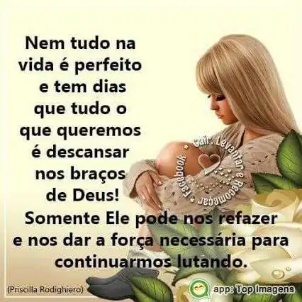 Nem tudo na vida é perfeito