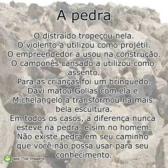 A pedra