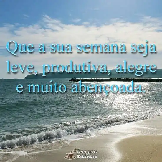 Semana abençoada
