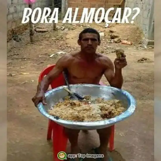 Bora almoçar?