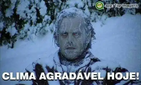 Clima agradável hoje