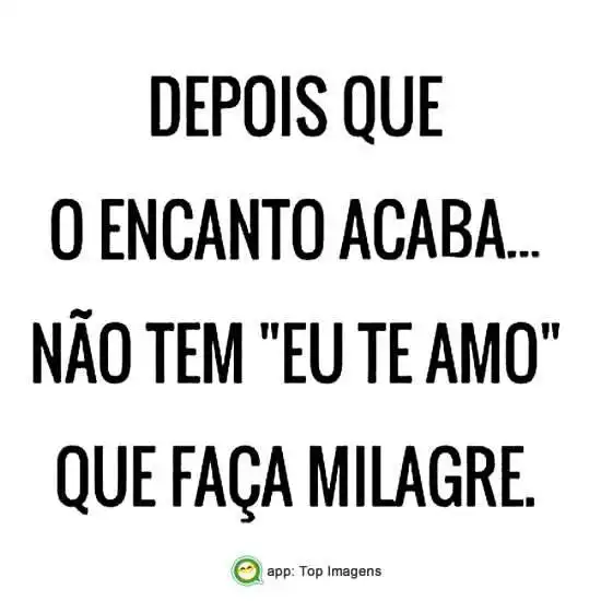 Depois que o encanto acaba