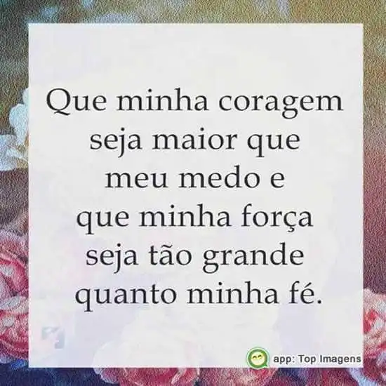 Força grande quanto a fé