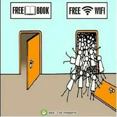 Livro ou wifi