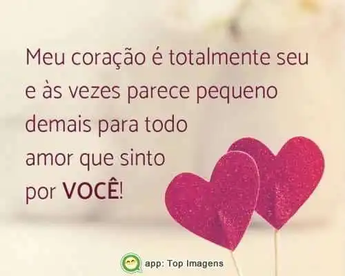 Meu coração é totalmente seu