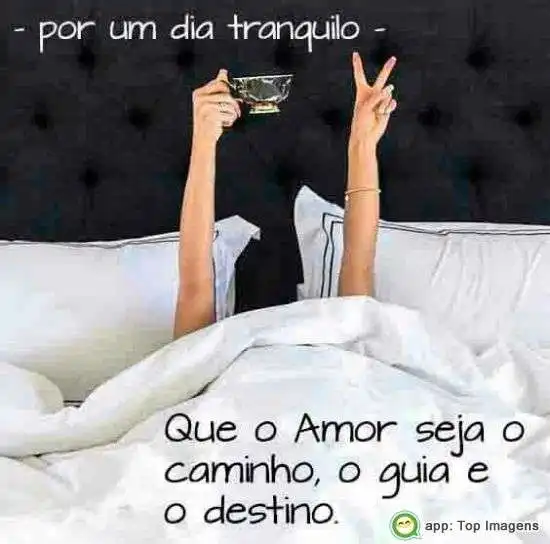 Por um dia tranquilo