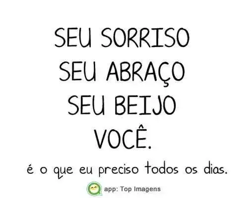 Preciso todos os dias