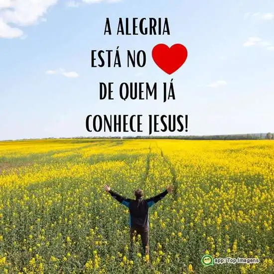 Alegria no coração