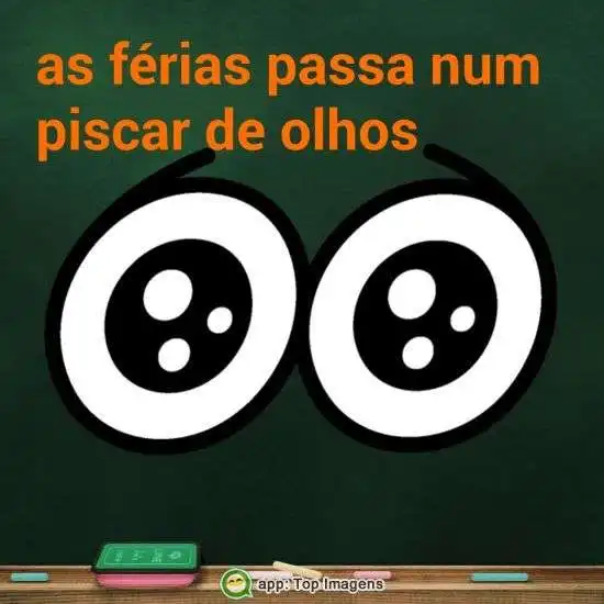 As férias passam rápido