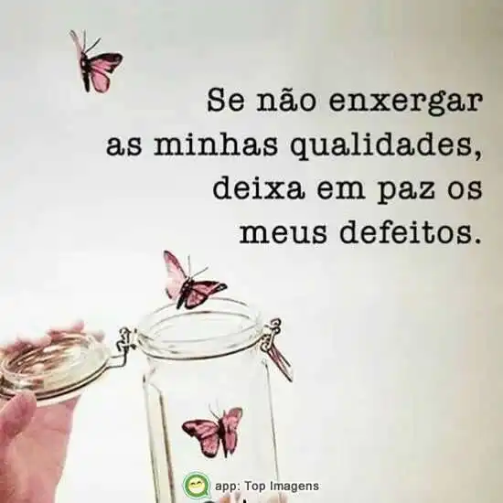 Enxergar minhas qualidades