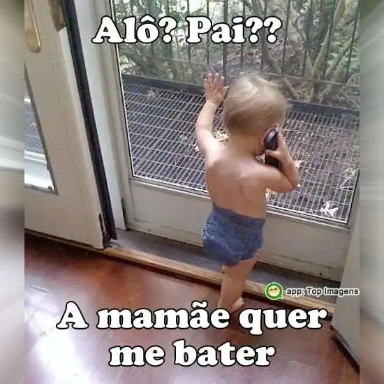 Mamãe quer me bater