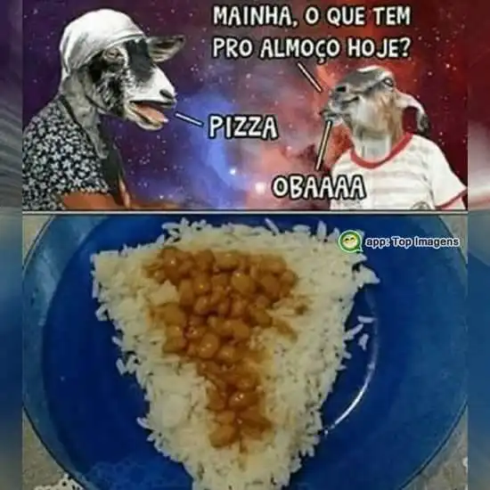 O que tem pro almoço