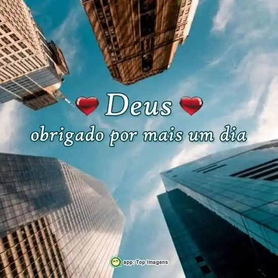 Obrigado por mais um dia
