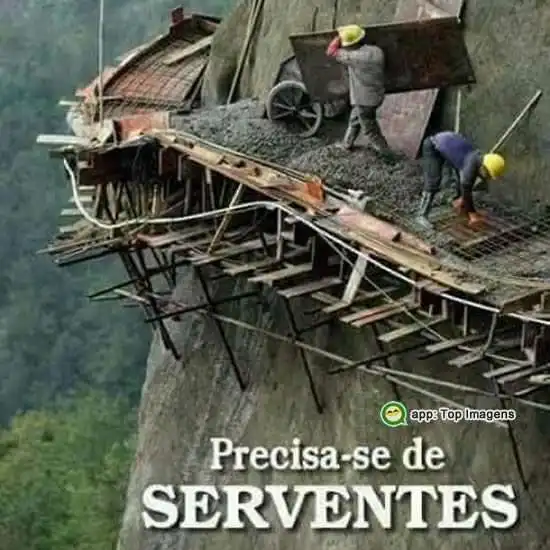 Precisa-se de serventes