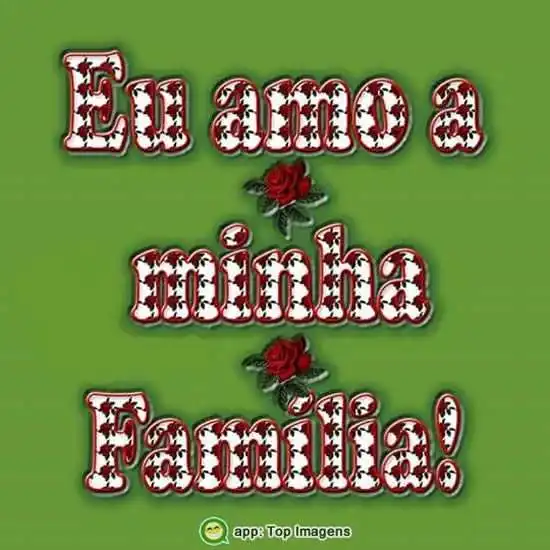 Amo minha família