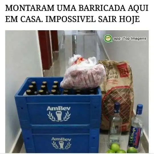 Barricada em casa