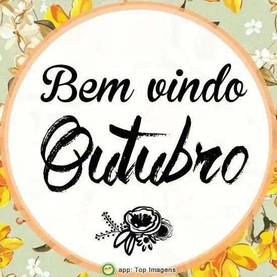 Bem-vindo outubro