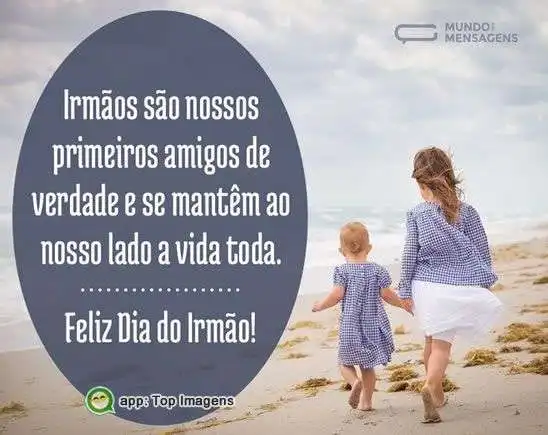 Feliz dia do irmão