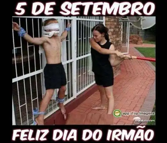 Feliz dia do irmão
